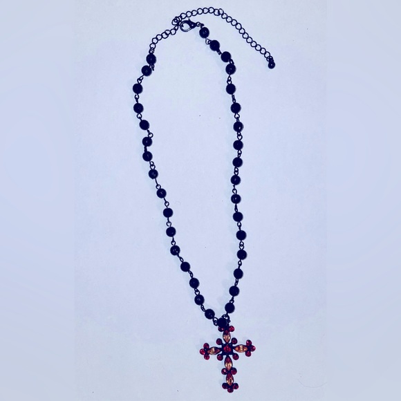 Beaded cross - Picture 1 of 2